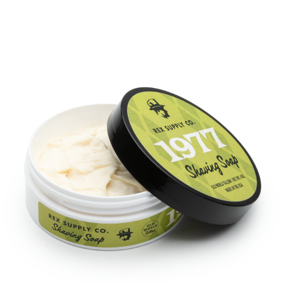 Rex Supply Co. 1977 Old World Tallow Shaving Soap 4 Oz