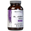 Bluebonnets Beautiful Ally Resveratrol 500 mg, 60 Vegetable Capsules