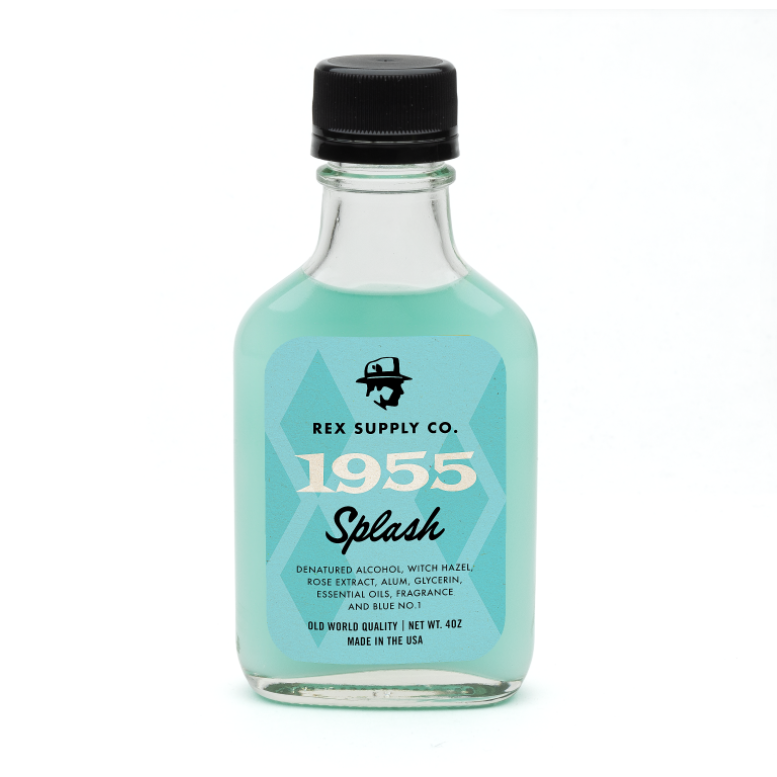 Rex Supply Co. 1955 Old World After Shave Splash 4 Oz