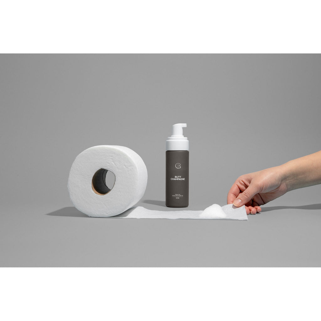 Butt Champagne Toilet Paper Foam 5.5oz