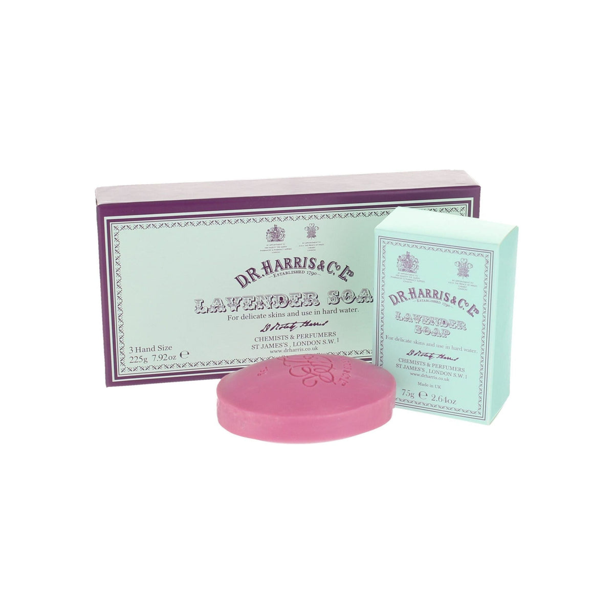 D.R. Harris & Co Old English  Lavender Hand Soap 3 Pack