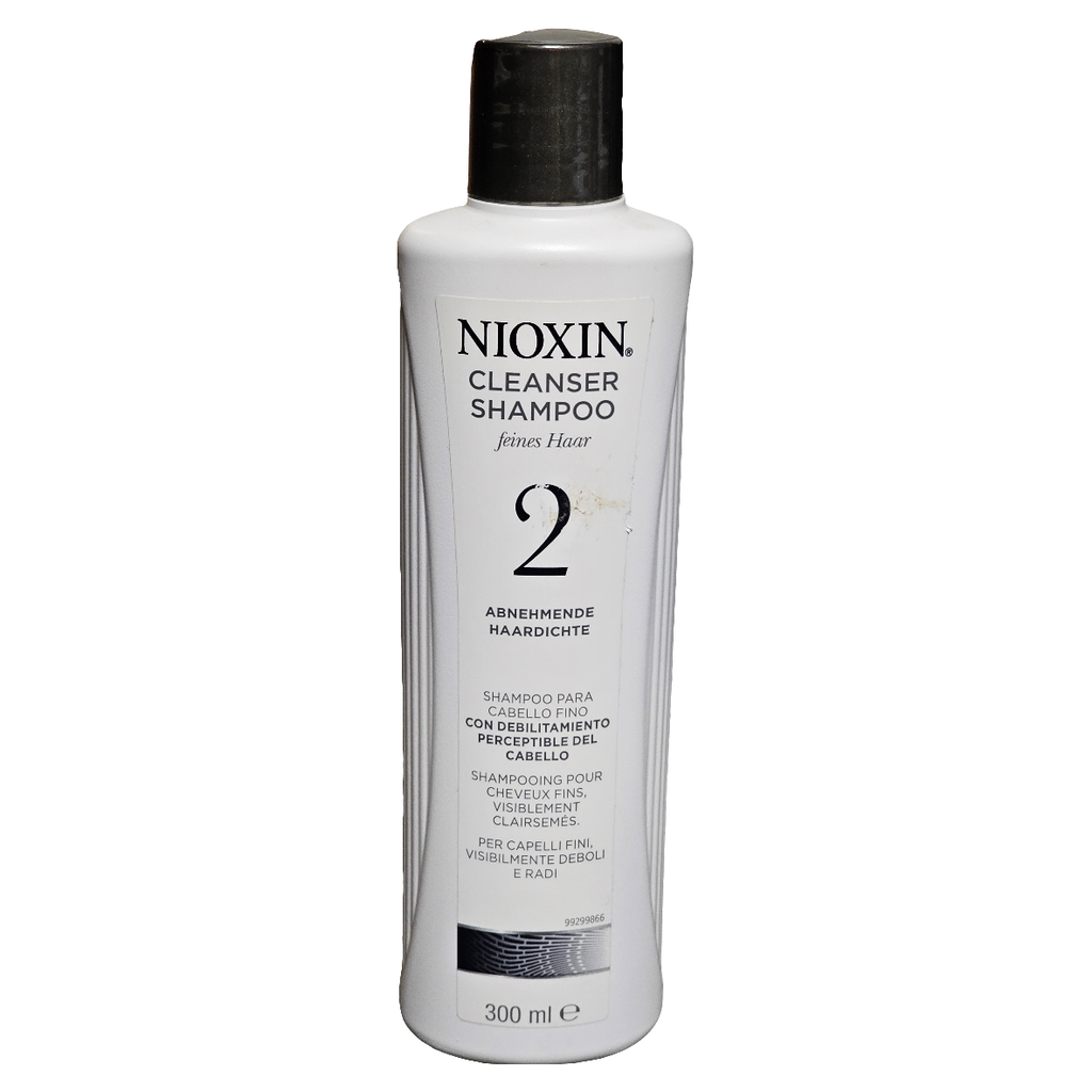 Nioxin Diameter 2 Cleanser Shampoo Natural Hair Progressed Thinning 10.1 fl  oz