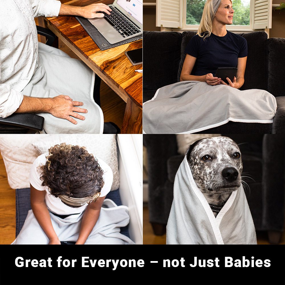 SYB EMF Protection Baby Blanket – SaferBody™ Silver Shield