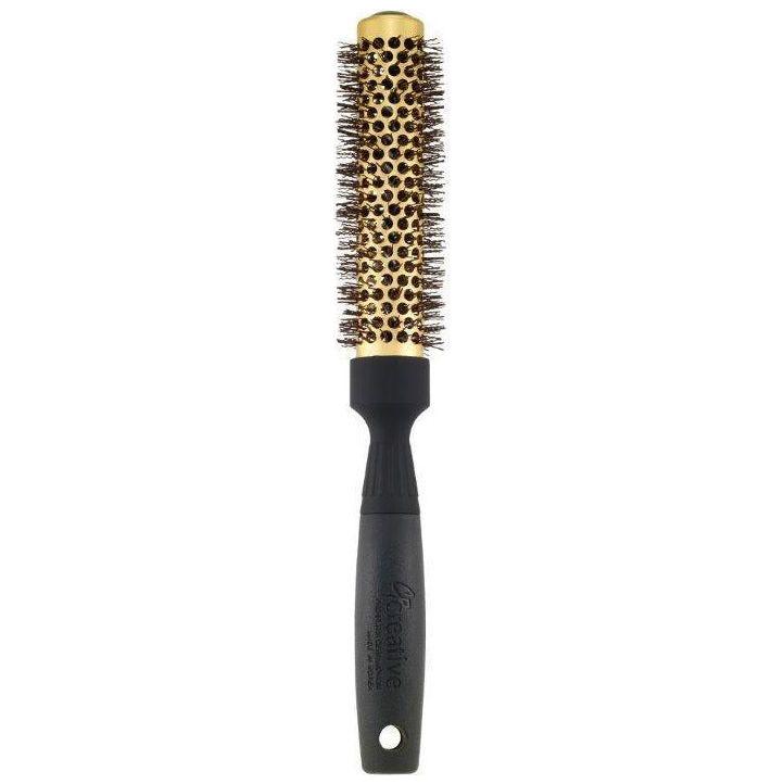 Gold Nano Ceramic Hair Brush with 6 Inch XL Barrel